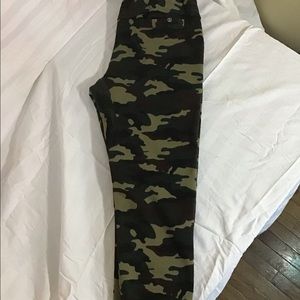 Camo joggers
